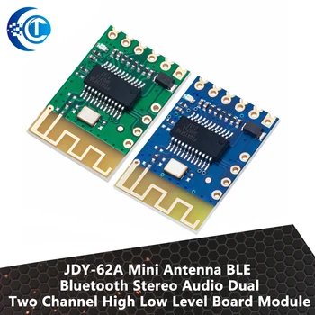 JDY-62A Mini Antena BLE Bluetooth de Audio Estéreo Dual de Dos Canales de Alto Nivel Bajo de la Junta de Módulo Para Arduino Para IOS Automático de suspensión