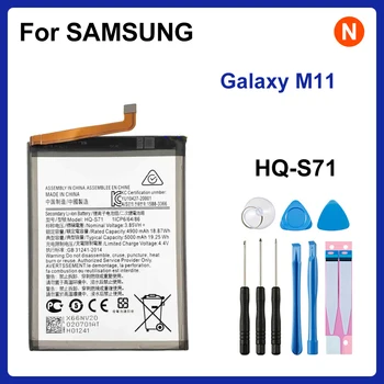 SAMSUNG 100% Original HQ-S71 5000mAh de Alta Calidad de Batería de Reemplazo Para Samsung Galaxy M11 las Baterías para teléfono Móviles