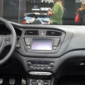 para Hyundai I20 2014-2017 Android10 4+128 GB Pantalla Multimedia del Coche Reproductor de DVD de la Navegación GPS de Auto de Audio Radio Estéreo de la Unidad principal