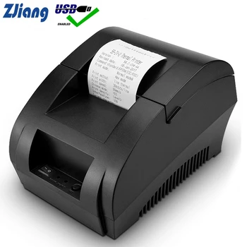 Zjiang POS Mini Impresora Térmica de 58 mm USB POS Impresora de recibos Para Resaurant Supermercado proyecto de Ley de Verificación de la Máquina de la UE Enchufe de EE.UU.