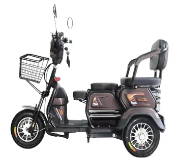 triciclo eléctrico de 500w differiential motor de 3 ruedas de triciclo para adultos de pasajeros y de carga