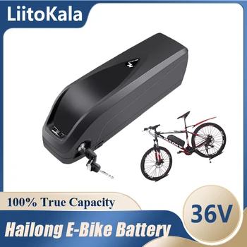 LiitoKala 36V 10ah 12ah 15ah 20ah Eléctrico eBike Batería Hailong 18650 Células Pack Potente Batería de Litio de la Bicicleta