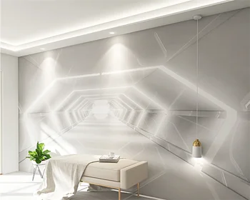 beibehang papel de parede Personalizado moderno de nueva dormitorio sala de estar tecnología geométrica de fondo fondo de pantalla de papier peint