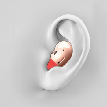 Inalámbrico de Auriculares Caso Adecuado para samsungGalaxy Brotes Vivir Anti-Deslizamiento Suave de la Funda del Oído del Auricular de la Tapa de los Auriculares de la Manga K5DB