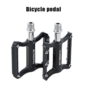 RETROSPEC Pedal de Bicicleta de Aleación de Aluminio Plegable de Rodamientos Sellados de Pedal Pedal de Bicicleta de Montaña Bicicleta de Carretera de Pedal Con Antideslizante Uñas