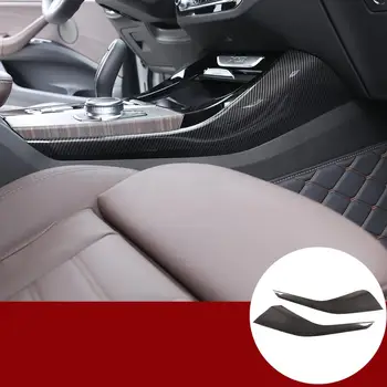 Interior del coche accesorios Para BMW X3 G01 2018-2020 plástico ABS Centro de la Consola de Lado la Decoración de las Tiras de Moldura Interior Auto Accesorios