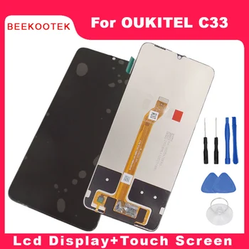 Nuevo Original OUKITEL C33 Pantalla Táctil + Pantalla LCD de Accesorios de Montaje Para OUKITEL C33 Teléfono Inteligente