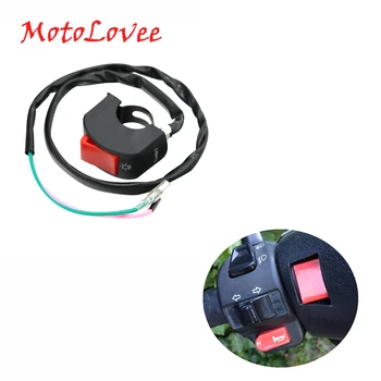 MotoLovee DE encendido/APAGADO Conector del pulsador de la Motocicleta Interruptor Interruptores del Manillar Bala Conector de Accesorios de Moto
