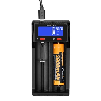 Fenix SON-D2 de Doble Canal Inteligente Cargador, Cargador de Batería ( SIN batería)