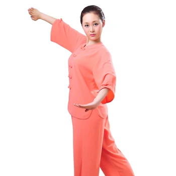 JDUanL Primavera Otoño Verano de China de Tai Chi Uniforme para las Mujeres, los Niños,los Adultos Kung Fu Qigong Trajes Tops de Ropa+Pantalones 2018 ACA