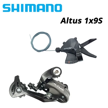 SHIMANO ALTUS 1x9S SL-M2010 M2000 RD-M370 9 9 Velocidad de MTB de la Bicicleta de la palanca de cambios y Palanca de Cambio Trasero Interruptor de Grupo M370 M390 M590