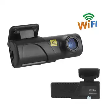 HD Smart Dash Cam 1080P Teléfono WIFI de Conexión USB Salpicadero del Coche de la Visión Nocturna de la Cámara Grabadora de