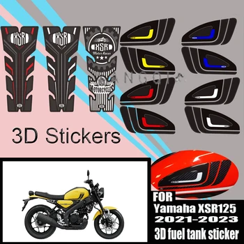 Para Yamaha XSR125 XSR 125 de la Motocicleta de Protección contra rayaduras Tanque Pad Laterales de Gas Combustible de Aceite Kit de Rodilla 2021 2022 2023