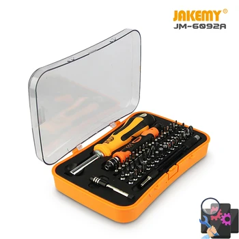 JAKEMY JM-6092A Portátil Profesional de Hardware Conjunto de herramientas Destornillador 57 en 1