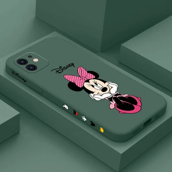 Lado de Impresión de Minnie Mouse de Disney Caso de Teléfono De OPPO Realme 8 7 6 Pro C11 C12 C15 C20 C21Y C25 C25S RENO 3 4 4G ENCONTRAR X3 LITE Cubierta