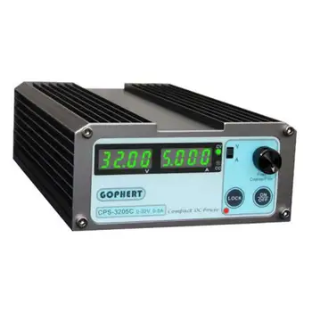 Gophert CPS-3205 DC0-32V 0-5A 160W Pantalla Digital de la UE, reino unido, EE.UU. Adaptador de SMPS DC fuente de Alimentación conmutada