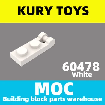 Kury Juguetes de BRICOLAJE MOC Para 60478 bloque de Construcción de las piezas De la Placa, Modificado 1 x 2 con la Manija en el Extremo Cerrado de Extremos Para la Modificación de la Placa