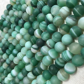 Joyería de los encantos abalorios para la fabricación de joyas naturales ágata suelta perlas pulsera hecha a mano de BRICOLAJE materiales collares pulseras de perlas