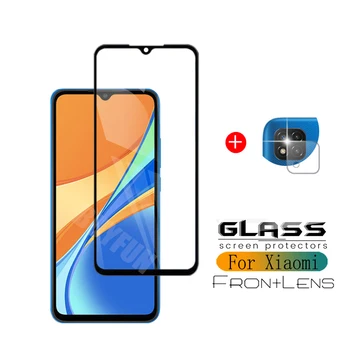 1-2 protectores de pantalla de Cristal de vidrio templado para Xiaomi redmi 9 c safty de los cristales en el Xiaomi redmi 9c lente de la cámara de cine