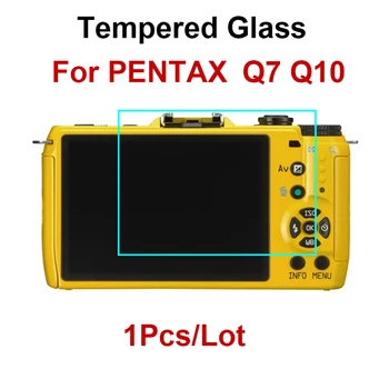 1PCS de la Cámara de Vidrio Templado Para PENTAX Q7 Q10 Q 7 10 Protector de Pantalla HD Clear Protector de Pantalla de la Película de Cristal de la Película Protectora