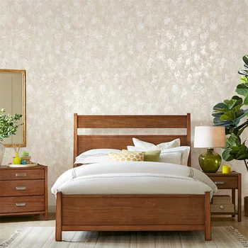 Antigüedades de estilo Americano rural no tejidas de papel tapiz floral gris beige dormitorio salón fondo de la pared de papel no auto-adhesivo