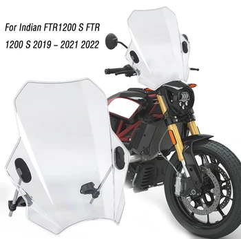 Motocicleta nueva de Alta calidad de plástico ABS Ajustable Parabrisas De los Indios FTR1200 S FTR 1200 S 2019 - 2021 2022 FTR1200S