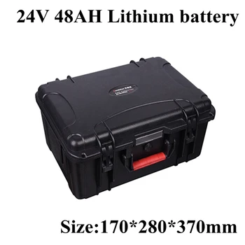 7S 24v 48Ah 50Ah Batería de Litio Li-Ion para UPS Slar Sistema de Almacenamiento de Energía Carrito de Golf Moto+29.4 V 5A Cargador