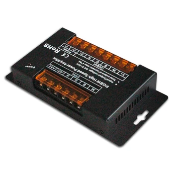 De alta Velocidad de 10M/S 480W 960W DC5-24 V 4Channels RGBW/RGBWC Amplificador de Potencia LED Repetidor de Señal Para DMX512 RGB Luz de Tira