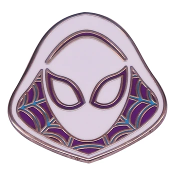 CLÁSICO de los CÓMICS de Super Heroína de la Araña XX Mujer Gwwen Esmalte Pin de la Broche Insignia del Mejor Amigo de Regalo