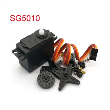 SG5010 Servo SG5010 3 KG, 5 KG de Alto Par Servos Con Engranajes de Plástico para el Coche Modelo de Barco
