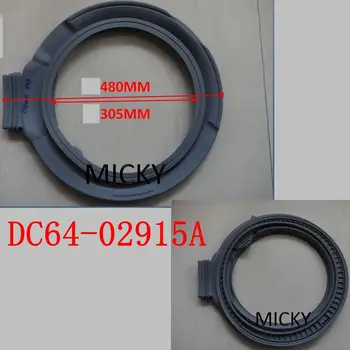Brazalete de Escotilla para Samsung lavadora de tambor de la máquina DC64-02915A Impermeable de goma anillo de estanqueidad de la tapa de alcantarilla de piezas
