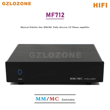 ZEROZONE MF712 equipo de alta fidelidad Musical Fidelity línea MM/MC Totalmente discretos LP amplificador de Phono