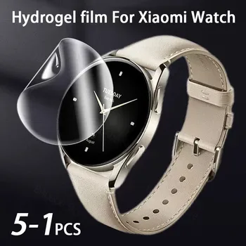 Película protectora para Xiaomi Reloj S2 42 mm 46 mm Film Protector de Pantalla Blandas de Hidrogel de Cine para Xiaomi Mi Reloj S1 Activo No de Vidrio