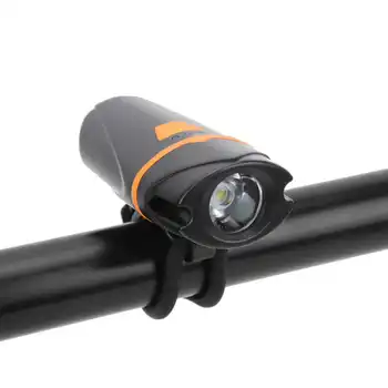 Impermeable Linterna LED Luz de la Bicicleta USB Recargable Linterna Frontal Lámpara de Cola