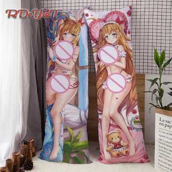 Anime Princesa Conectar! Re:Buceo Dakimakura Eustiana von Astraea HD Diseño Abrazando a la Almohada Cubierta de la caja de Hogar ropa de Cama