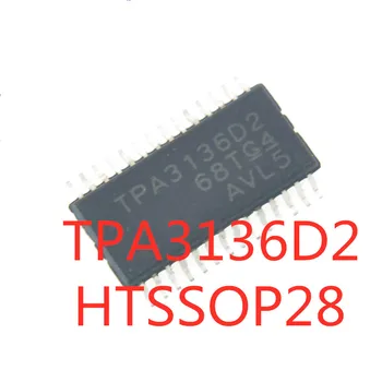 2PCS/LOT TPA3136 TPA3136D2 TPA3136D2PWPR HTSSOP-28 SMD amplificador de audio chip En Stock, NUEVOS, originales IC