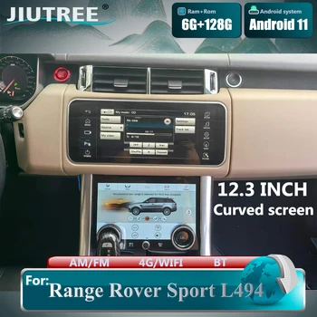 12.3 Pulgadas de pantalla Curva Para el Range Rover Sport L494 2013-2020 Doble Sistema Carplay de la Radio del Coche de Navegación GPS Auto de la CA de la Pantalla del panel