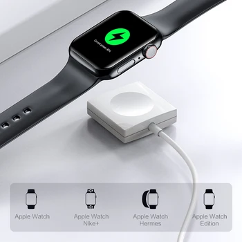 Magnético Inalámbrico Cargador para Apple Watch 6 Portable Qi Wireless Charging Dock Station para el iWatch de la Serie SE 5 4 3 2 1 Imán