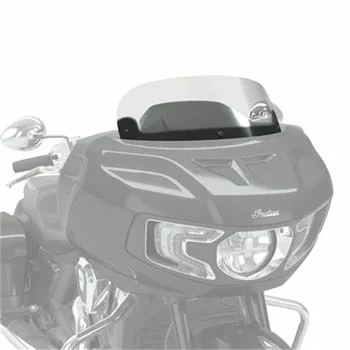 Parabrisas de motocicleta Deflector de Viento Spoiler de la India Para el Challenger 2020-2023 PC Endurecido Anti-Niebla Transparente 8.7