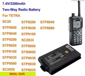 3300mAh Batería para TETRA SC20, STP9000, STP9040, STP9200, STP8020, STP8100, STP9035,STP9080,SC2020,STP8200,STP9038