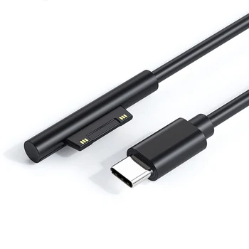 La Carga rápida USB C fuente de Alimentación para Microsoft Surface Pro 3 4 5 6 Cable del Cargador