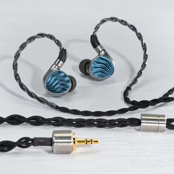IBasso IT05 Chrome Nanodiaphragm Dinámica En la oreja los auriculares de alta fidelidad Auricular con Cable MMCX Interfaz de Fiebre
