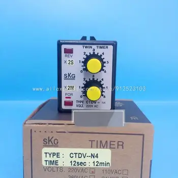 Los tiempos del ciclo de avance y retroceso de la lavadora tiempo temporizador CTDV-N4 tiempo cíclico relé AC220V
