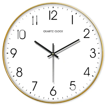 El Lujo Moderno Reloj De Pared De Silencio Relojes Mecanismo De Gran Nórdicos Relojes De Pared De La Decoración Del Hogar Reloj De La Cocina Sala De Estar Decoración De Regalo