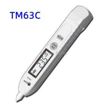 Bolsillo de la Pluma Digital Vibrómetro TM63C Vibración de Rodamientos del Motor de Detección de Vibraciones