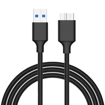 USB 3.0 Tipo a USB3.0 Micro B Macho Adaptador de Cable de Datos Cable de Sincronización Cable para Disco Duro Externo Disco HDD Super Velocidad por Cable
