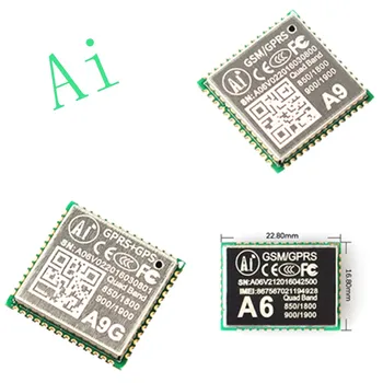 A6/A9/A9G módulo GPRS+módulo GSM SMS de voz inalámbrica de transmisión de datos del módulo de A9G soporte GPS+AGPS