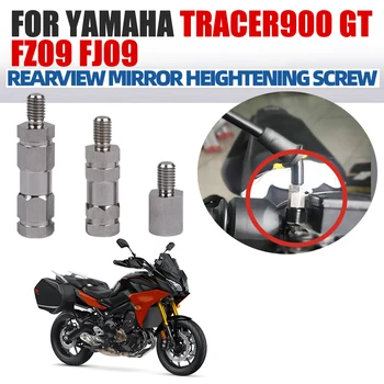 Para Yamaha Trazador 900 GT 900GT FZ-09 FZ09 FJ09 FJ-09 Accesorios de la Motocicleta los Retrovisores de los Extensores de la Abrazadera Vertical de los Agujeros de los Tornillos