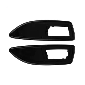 Brillante Negro Lado de la Cubierta de la Lámpara de posición Laterales de la Cubierta de la Luz de D Corsa VXR H/J Zaf Corsa B E 2006-2014