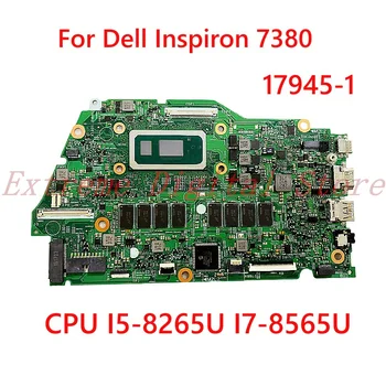 03KK8G TFNFX Para Dell Inspiron 7380 de la placa base del ordenador Portátil 17945-1 con CPU I5-8265U I7-8565U RAM 8G/16G 100% Probado Plenamente Trabajo